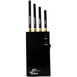 4G 2400mhz 4 Antennas Portable Cell Phone Jammer / Blocker / Shield Device