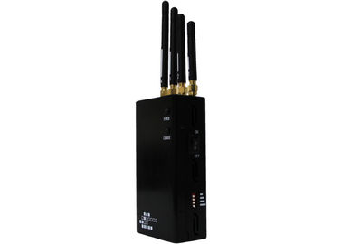 4G 2400mhz 4 Antennas Portable Cell Phone Jammer / Blocker / Shield Device