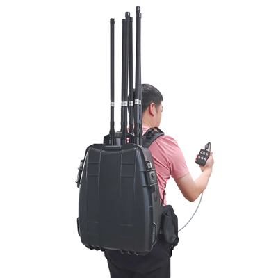 2000M Μεγάλη απόσταση Glonass Galileo GPS 2.4G 5.2G 5.8G FPV Drone UAV Σημεία Backpack Jammer