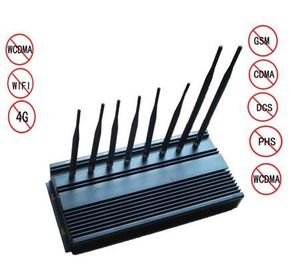 8 Jammer υψηλής δύναμης κεραιών, Blocker WIFI τηλεφωνικό jammer κυττάρων υψηλής δύναμης