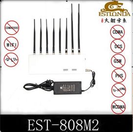 34dbm Jammer Wifi σημάτων ΠΣΤ/Blocker σημάτων 4G με 8 κεραίες